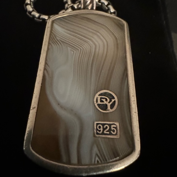 ⚡️David Yurman 22’ inch Rare Dog Tag Necklace - Picture 4 of 7